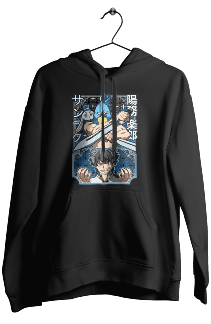 Women's hoodie with prints Shangri La Frontier. Anime, emul, manga, rabbit, shangri la frontier, shangri-la frontier, shonen. 2070702