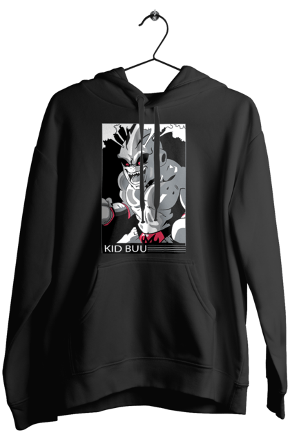 Women's hoodie with prints Dragon Ball Majin Buu. Anime, antagonist, dragon ball, majin buu, manga, tv series. 2070702