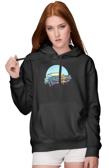 Жіноче худі з принтом "Авто". Авто, герой, гроші, монстр, музика, новий, персонаж, робот, супер герой. 2070702