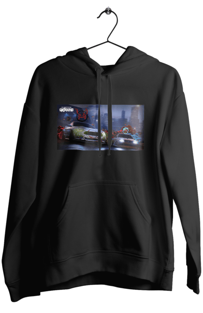 Women`s hoodie with prints Need for Speed Unbound. Heat, need, need for speed, nfs, speed, unbound. 2070702