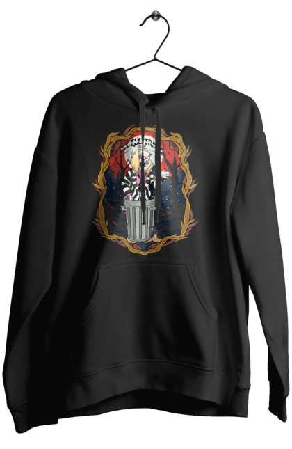 Women`s hoodie with prints Beetlejuice. Beetlejuice, comedy, ghost, horror, movie, tim burton, warner bros. 2070702
