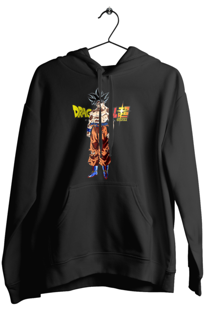 Women's hoodie with prints Dragon Ball Son Goku. Anime, dragon ball, goku, manga, son goku, tv series. 2070702