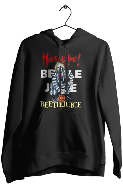 Women`s hoodie with prints Beetlejuice. Beetlejuice, comedy, ghost, horror, movie, tim burton, warner bros. 2070702