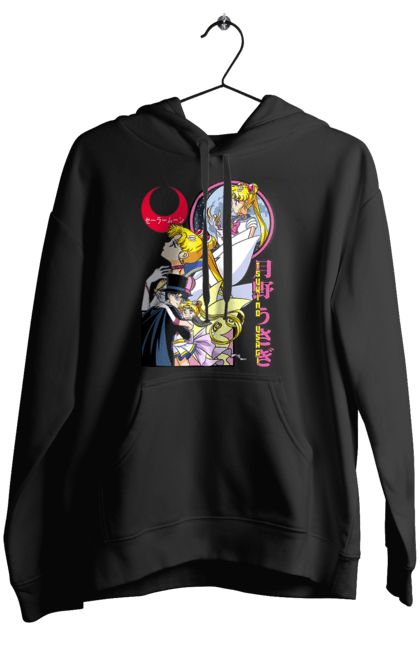 Women's hoodie with prints Sailor Moon. Anime, drama, magical girl, sailor moon, tv series, usagi tsukino. 2070702