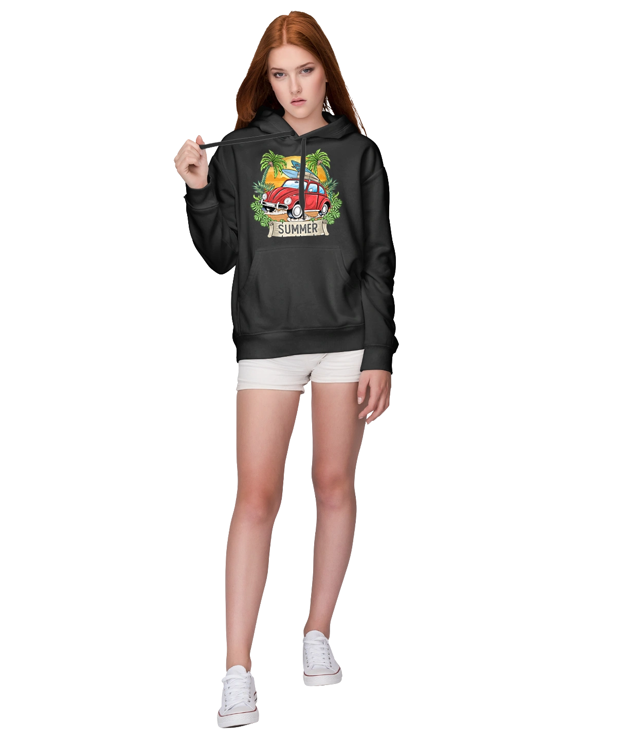 Summer, Car And Palm Trees