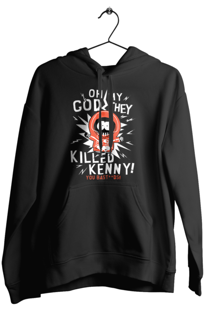 Жіноче худі з принтом "Південний парк Кенні". Kenny, kenny mccormick, south park, кенні, кенні маккормік, мультсеріал, південний парк. 2070702