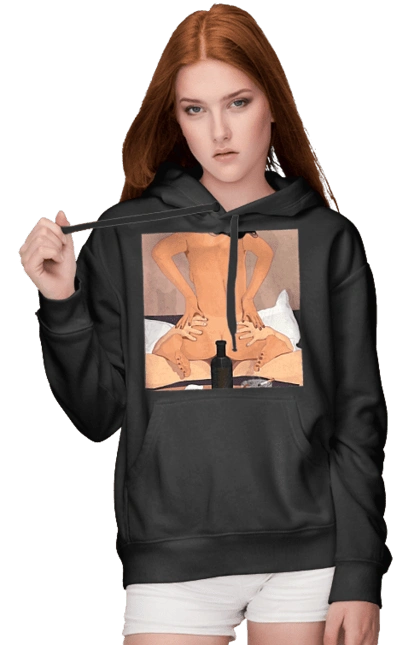 Гола Дівчина, Пляшка І Сигарети