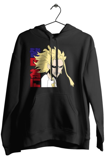 Женское худи с принтом Моя геройская академия Всемогущий. All might, my hero academia, yagi toshinori, академия юэй, аниме, всемогущий, манга, моя геройская академия, один за всех, тошинори яги. 2070702