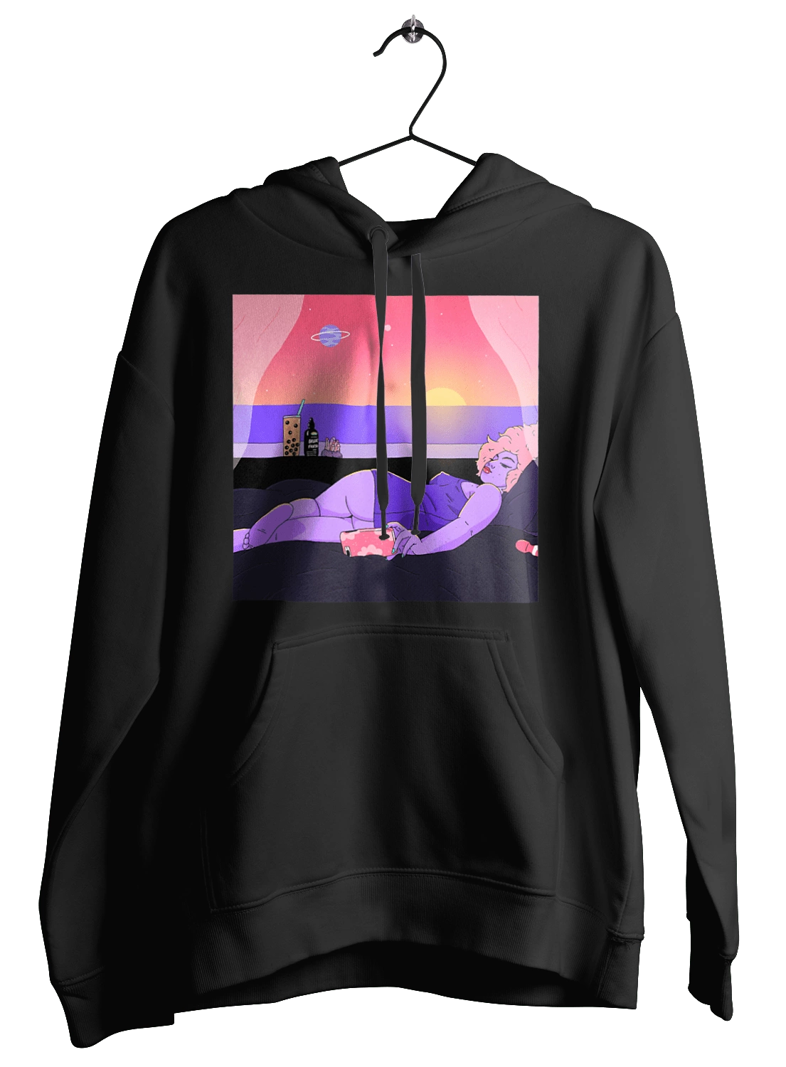 Фіолетова Дівчина На Відпочинку