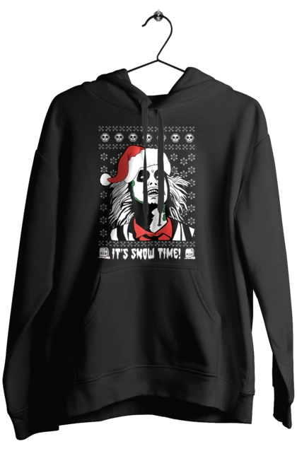 Women`s hoodie with prints Beetlejuice. Beetlejuice, comedy, ghost, horror, movie, tim burton, warner bros. 2070702