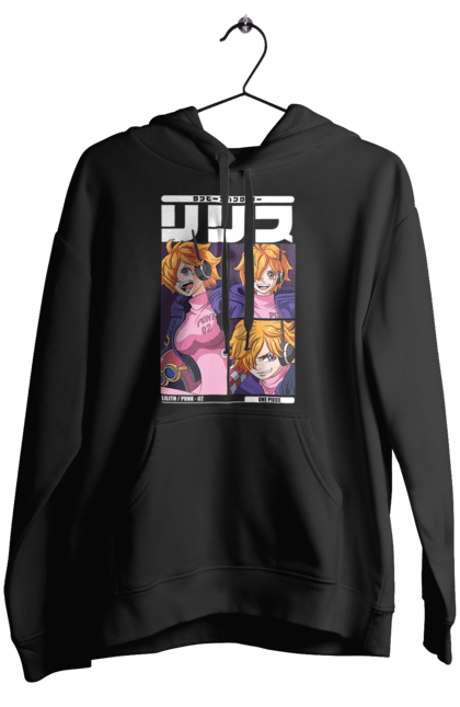 Women's hoodie with prints One Piece Lilith. Anime, lilith, manga, one piece, one piece, punk-02, vegapunk. 2070702