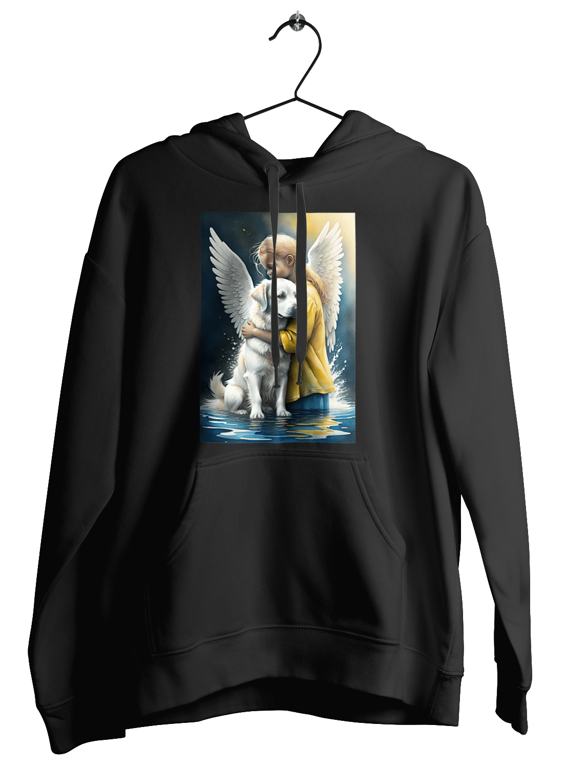 Дівчинка та собака ангел [память загиблим тваринам]