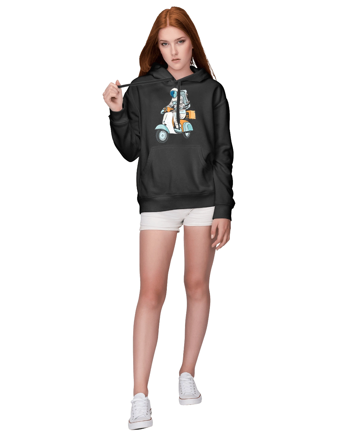 Космонавт на мотоцикле