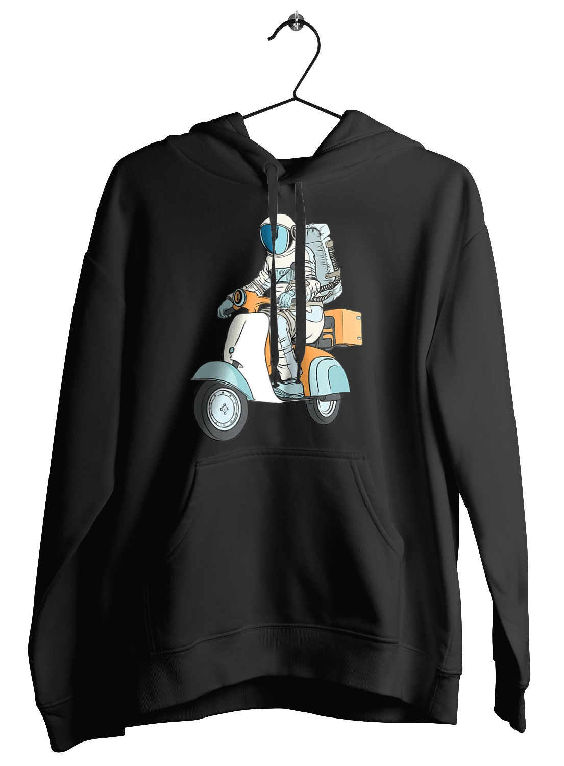 Космонавт на мотоцикле