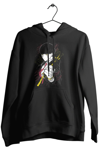 Women`s hoodie with prints Magic and Muscles Mash Burnedead. Adventure, comedy, magic and muscles, manga, mash burnedead. 2070702