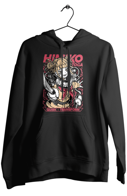 Жіноче худі з принтом "Моя геройська академія Хіміко Тога". Himiko toga, my hero academia, аніме, відеогра, манга, моя геройська академія, тога, хіміко тога, якудза тога. 2070702