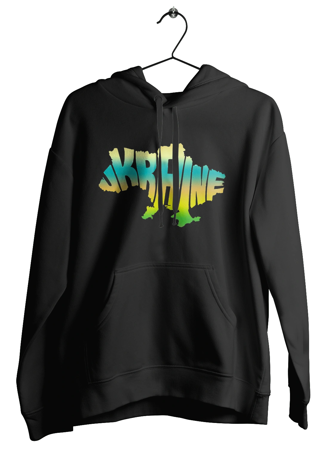 Україна силует кольоровий