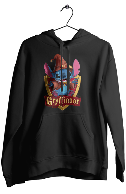 Жіноче худі з принтом "Стіч Ґрифіндор". Gryffindor, harry potter, hogwarts, stich, гаррі поттер, грифіндор, стіч, факультет, франшиза, хогвартс. 2070702