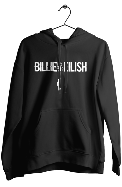 Жіноче худі з принтом "Біллі Айліш". Біллі айліш, логотип біллі айліш, принт біллі айліш, співачка біллі айліш. 2070702