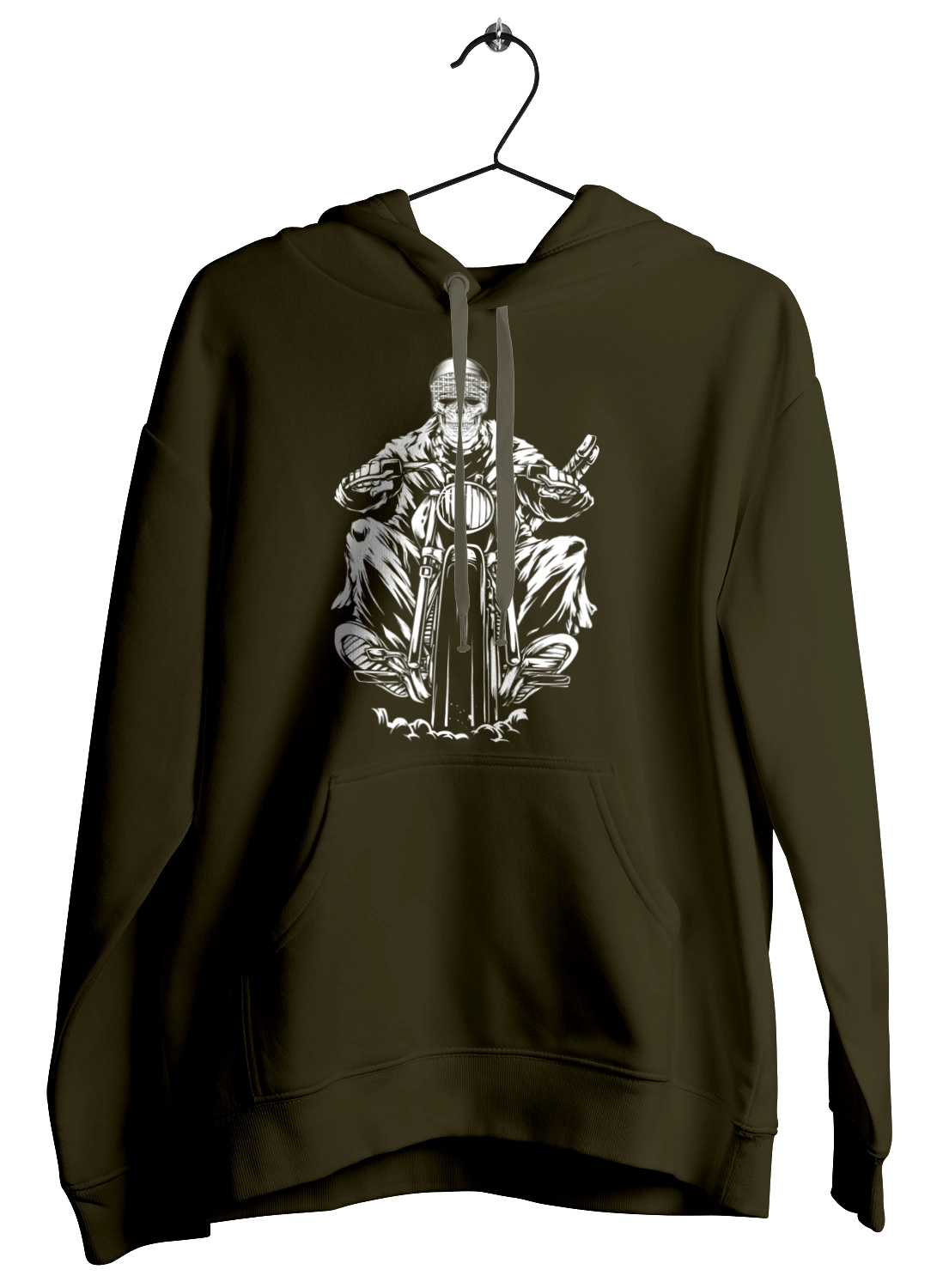 Череп на мотоциклі