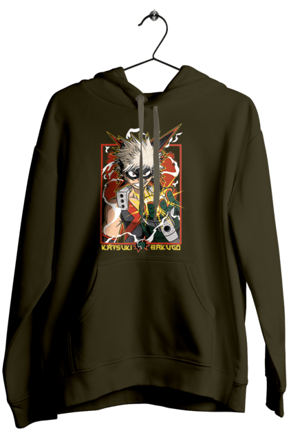 Women's hoodie with prints My hero academy Bakugo. Anime, bakugo, katsuki, katsuki bakugo, manga, mga, my hero academy, yue academy. 2070702