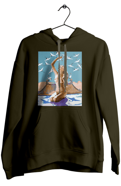 Женское худи с принтом Красота тела. Грация тела, грудь, женская грудь, женское тело, изгибы женского тела, красота тела. 2070702