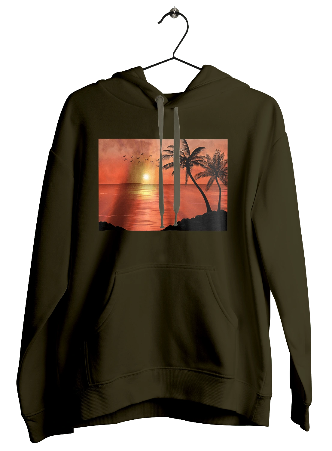 Захід Пальми Море