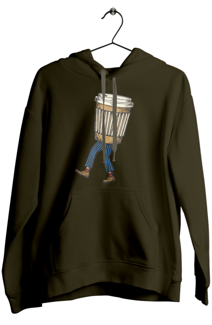 Жіноче худі з принтом "Людина Кава". Кава. 2070702