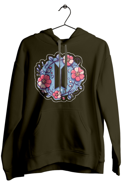 Women`s hoodie with prints BTS. Beyond the scene, bts, group, k pop, k-pop, music, musical group. 2070702