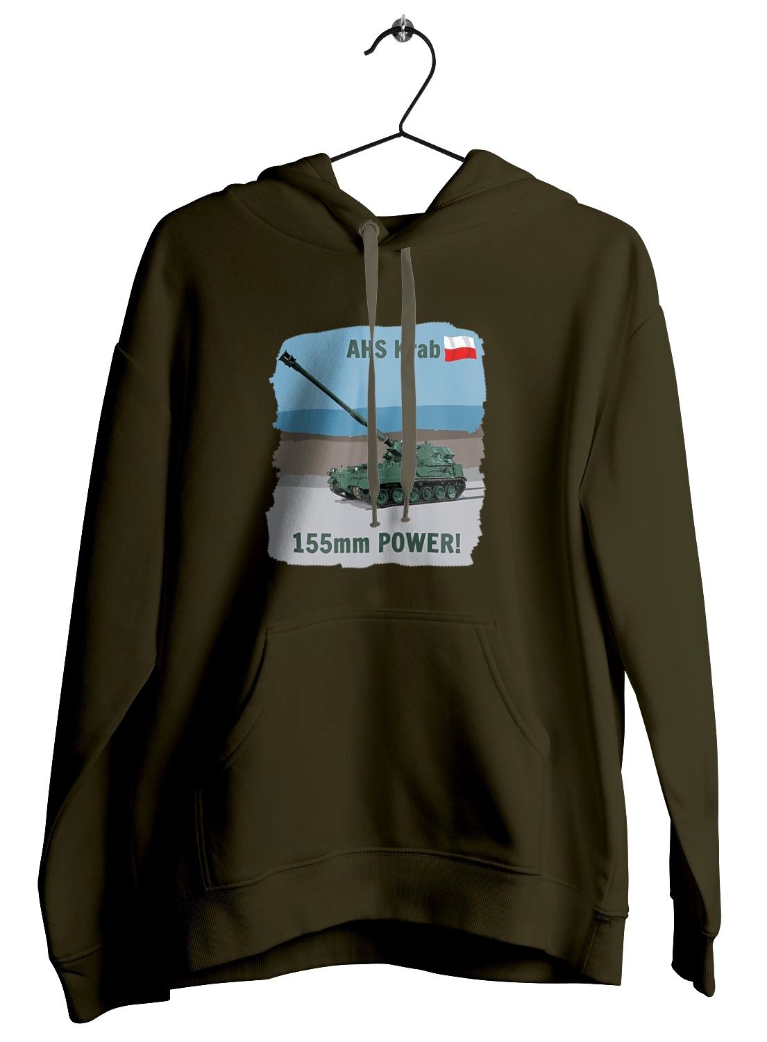 155mm Power! САУ Krab оливковый