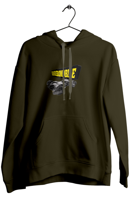 Жіноче худі з принтом "Бандеромобіль". Авто, авто бандери, автомобіль, бандеромобіль, бетмен, бетмобіль, військове авто, супер машина. 2070702