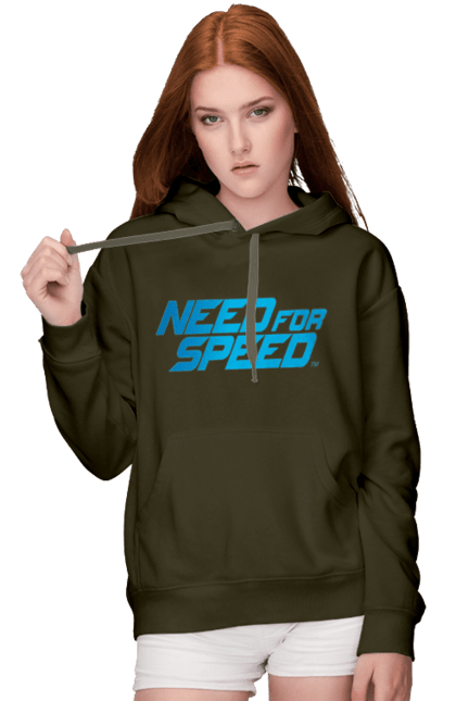 Жіноче худі з принтом "Need for speed". Heat, need, need for speed, nfs, speed, unbound, нид, нфс, спид, фор. 2070702