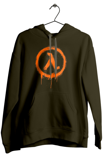 Women`s hoodie with prints Half Life. Computer game, game, gamer, half life, mission, network game, now, passed, playstation, plot, rubilovo, sierra studios, stage. 2070702