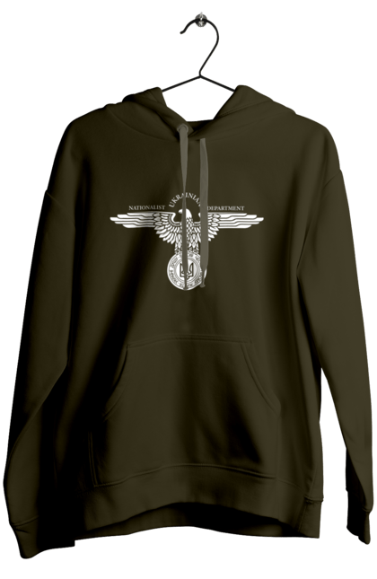 Жіноче худі з принтом "Орел і Тризуб". Герб, герб україни, орел, патріотичне, україна, українська символіка, українське. 2070702