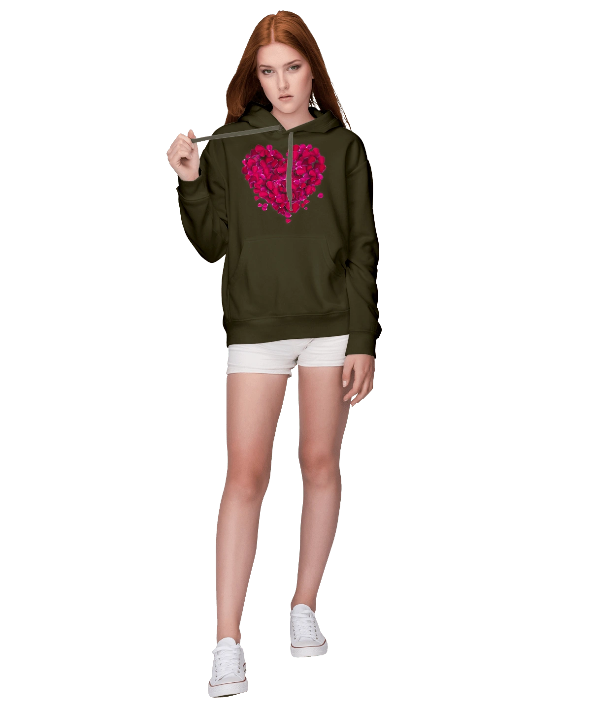 Heart From Rose Petals