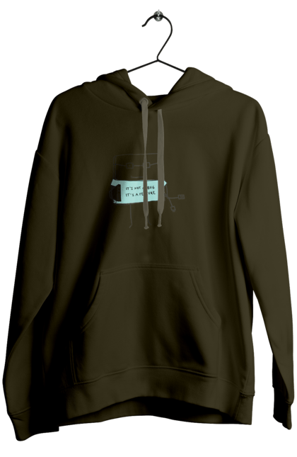 Жіноче худі з принтом "Це не баг це фіча". Angular, c, css, html, it, javascript, jquery, php, python, react, svelt, vue, айтишник, айті, гумор, код, кодувати, прогер, програміст, програмісти, ти ж, ти ж програміст, тиж програміст. 2070702