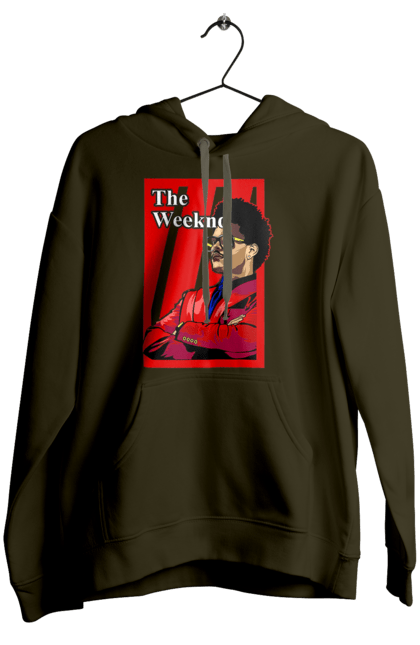 Women's hoodie with prints The Weeknd. Actor, producer, singer, tesfaye, weeknd. 2070702