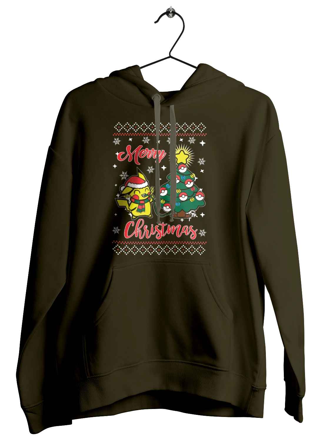 Пикачу Счастливого Рождества