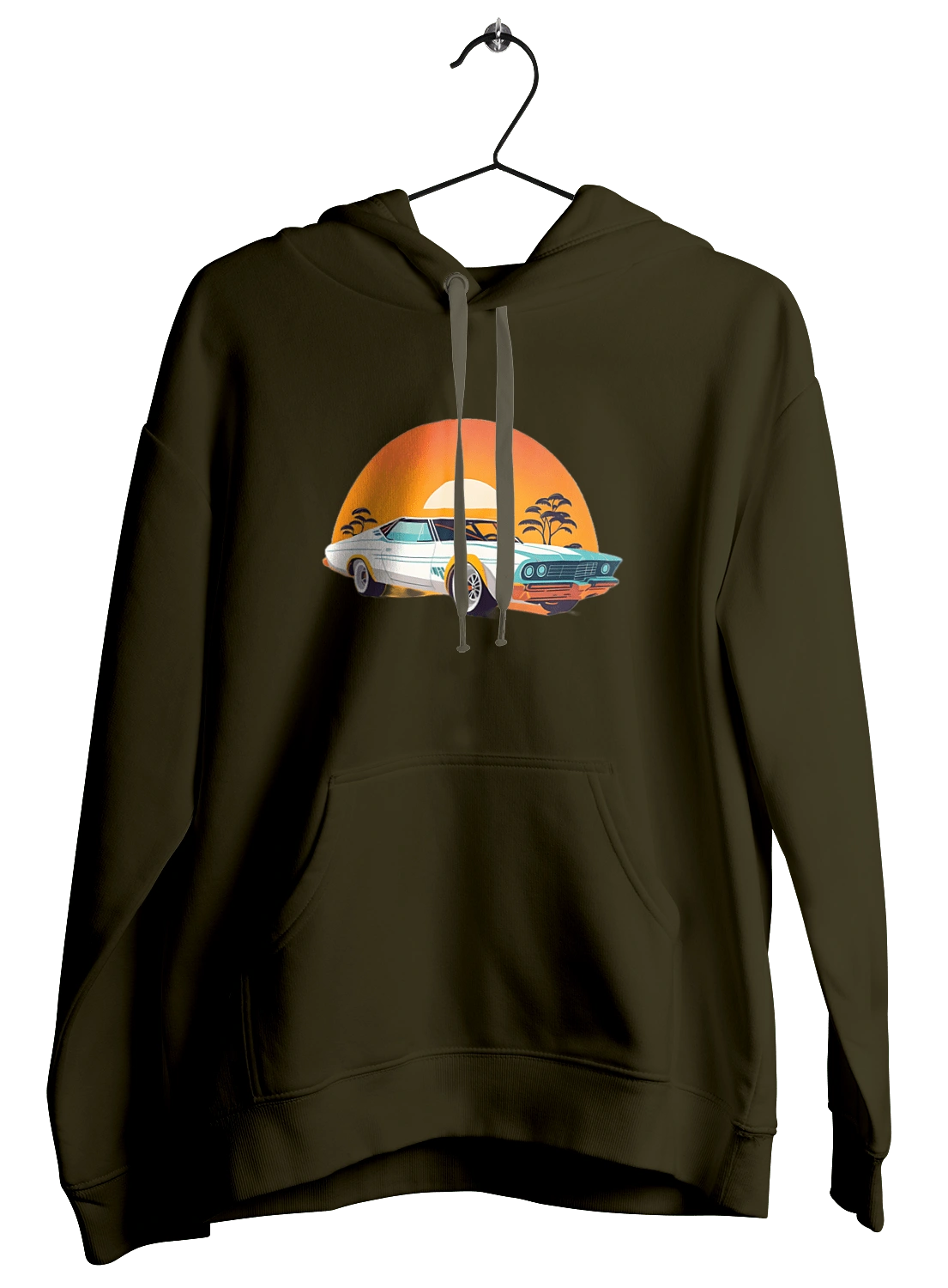 Гарне авто на закаті