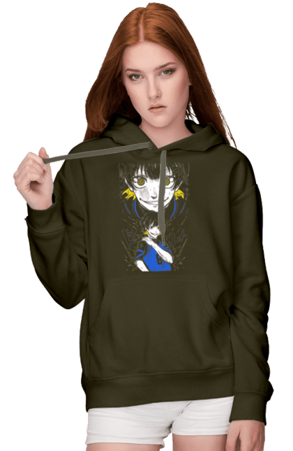 Women's hoodie with prints Blue Lock Meguru Bachira. Anime, bachira, blue lock, blue prison, football, manga, meguru, meguru bachira, sport. 2070702