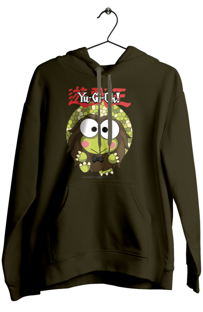 Women's hoodie with prints Yu Gi Oh! Keroppi. Brand, character, hello kitty, keroppi, yu gi oh, yugio. 2070702