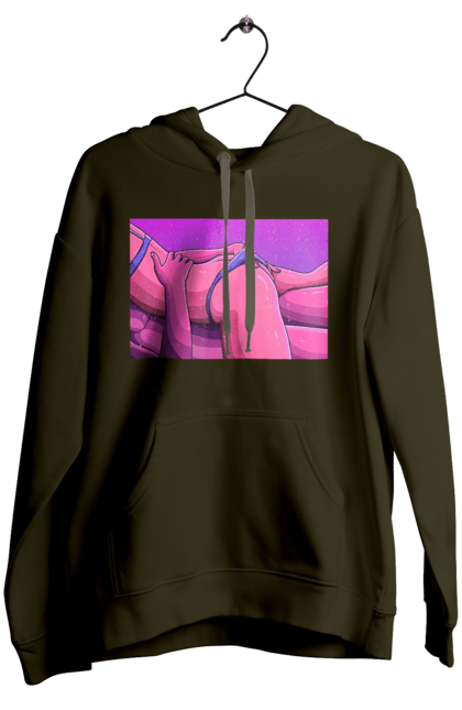 Жіноче худі з принтом "Зняття Трусиків З Дівчини". Гола, тіла, труси. 2070702