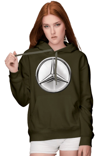 Mercedes Benz Logo Metallic