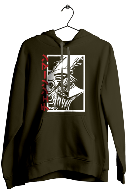 Women's hoodie with prints Chainsaw Man. Anime, chainsaw man, demon, denji, manga, pochita, shonen. 2070702