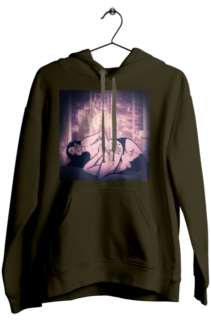 Women`s hoodie with prints Adult Games Against The City. Lick, love, naked, panties. 2070702