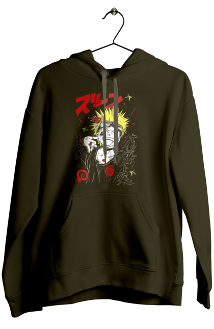 Women's hoodie with prints Naruto. Anime, character, manga, naruto, ninja, tv series. 2070702