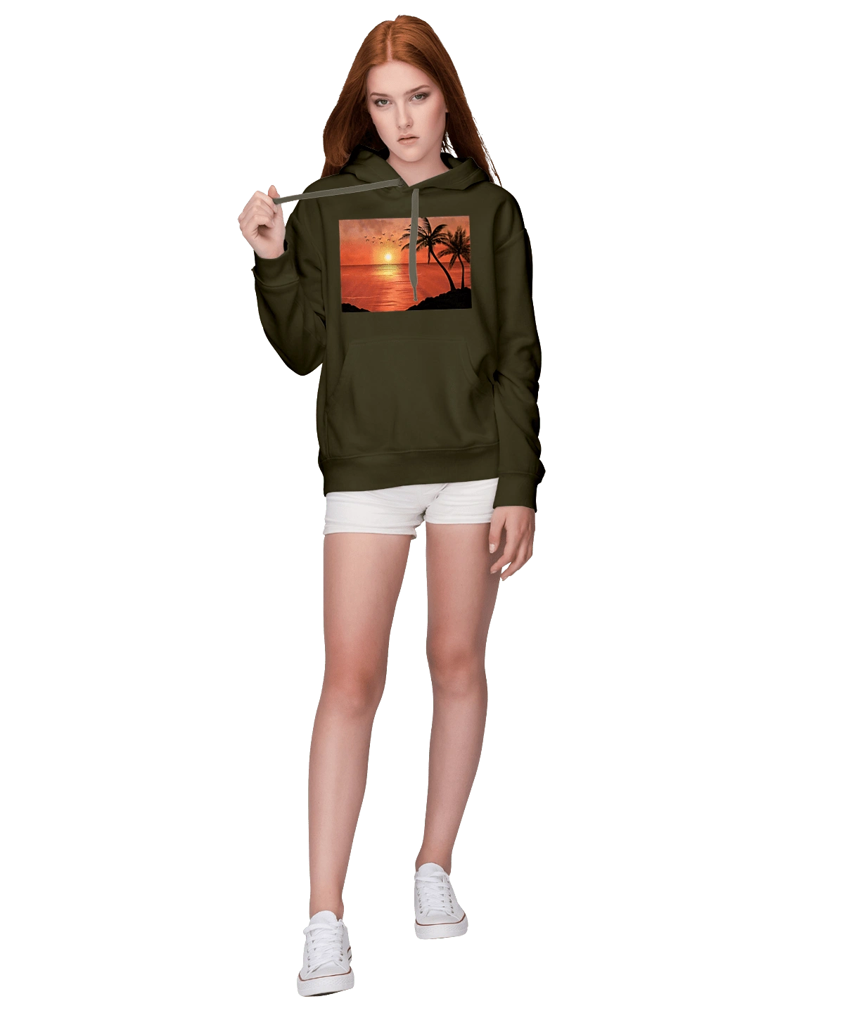 Захід Пальми Море