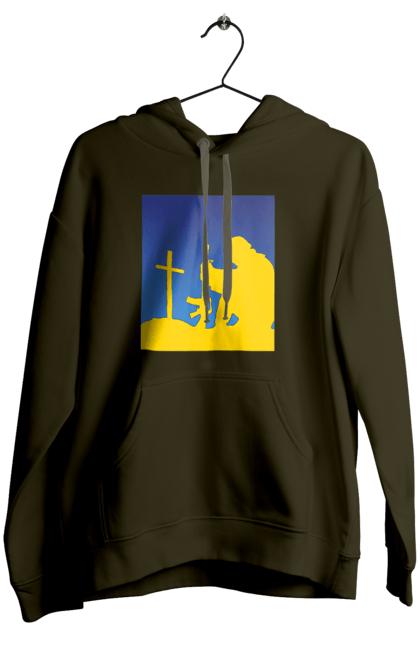 Women`s hoodie with prints Patriot. Freedom, patriot, patriotism, ukraine, ukrainian, victory. 2070702