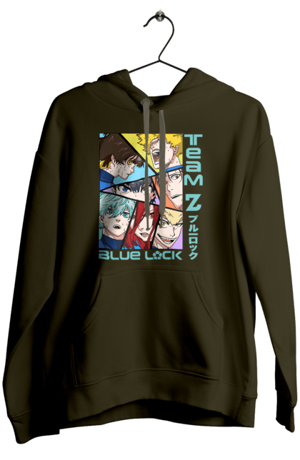 Women's hoodie with prints Blue Lock. Anime, blue lock, blue prison, manga, sport, sports anime. 2070702