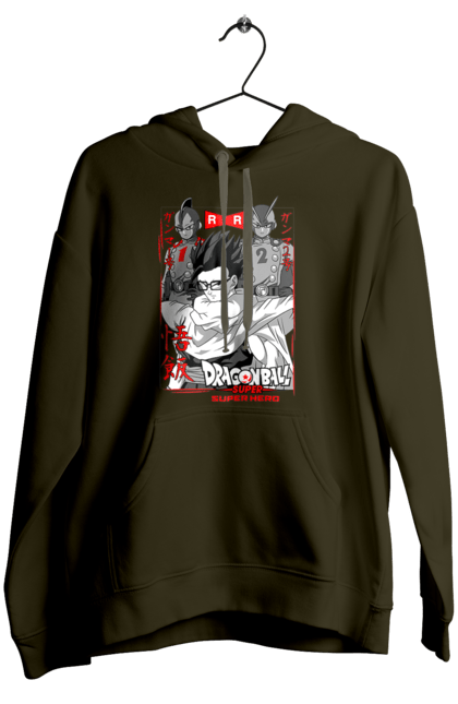 Women's hoodie with prints Dragon Ball Gohan. Anime, dragon ball, gohan, goku, manga, tv series, vegeta. 2070702